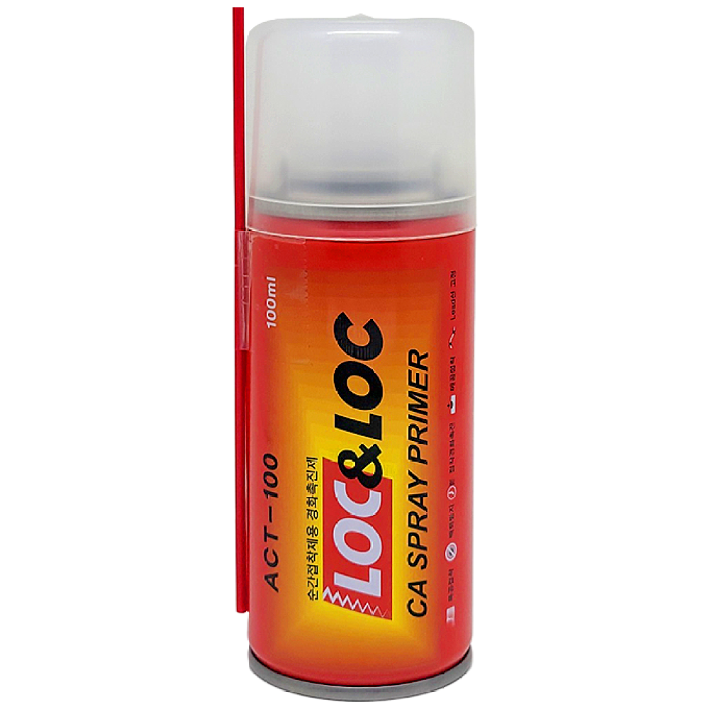 록앤록 경화제 ACT 100 100ml 순간본드 경화촉진제 초강력 속건 스프레이 접착제 경화제 CA 프라이머 액셀러레이터 빠른경화 백화방지, 1개 3,900원