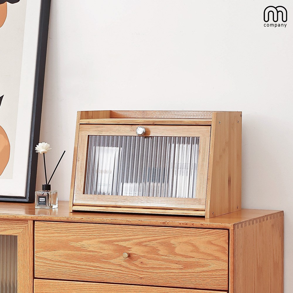 엠컴퍼니 완제품 화장품 정리함 수납함 정리대 수납장 보관함 서랍식 거울 선반 트레이 서랍장 미니 서랍 화장대 다용도 선반 소형 수납 정리 탁상 악세사리 보관 원목 <데비>, 1개 45,800원