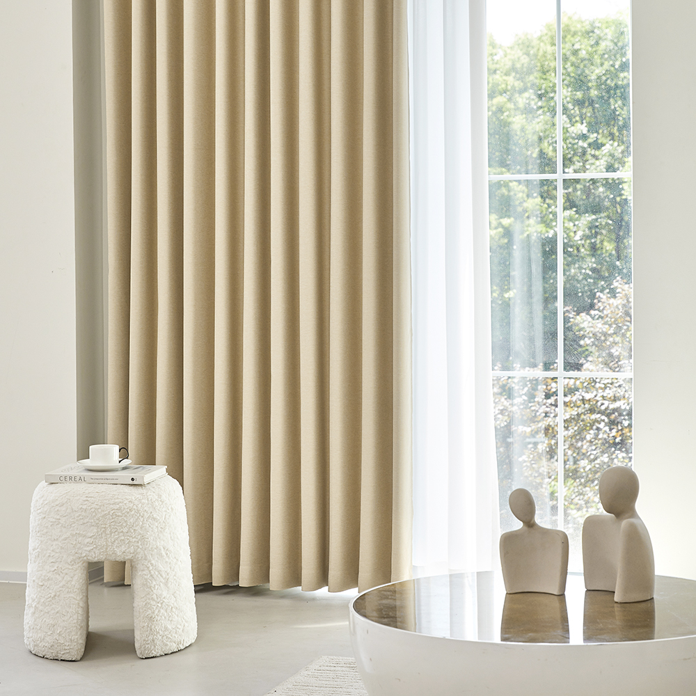 사라하우스 4세대 고밀도 빛차단 형상가공 암막커튼 핀형 27,900원