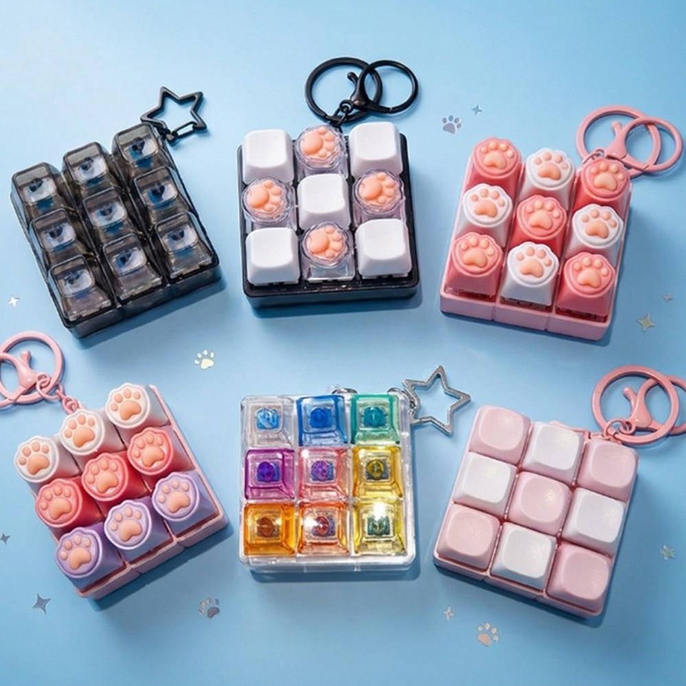 키캡 키링 9구 키보드 가방키링 11,010원