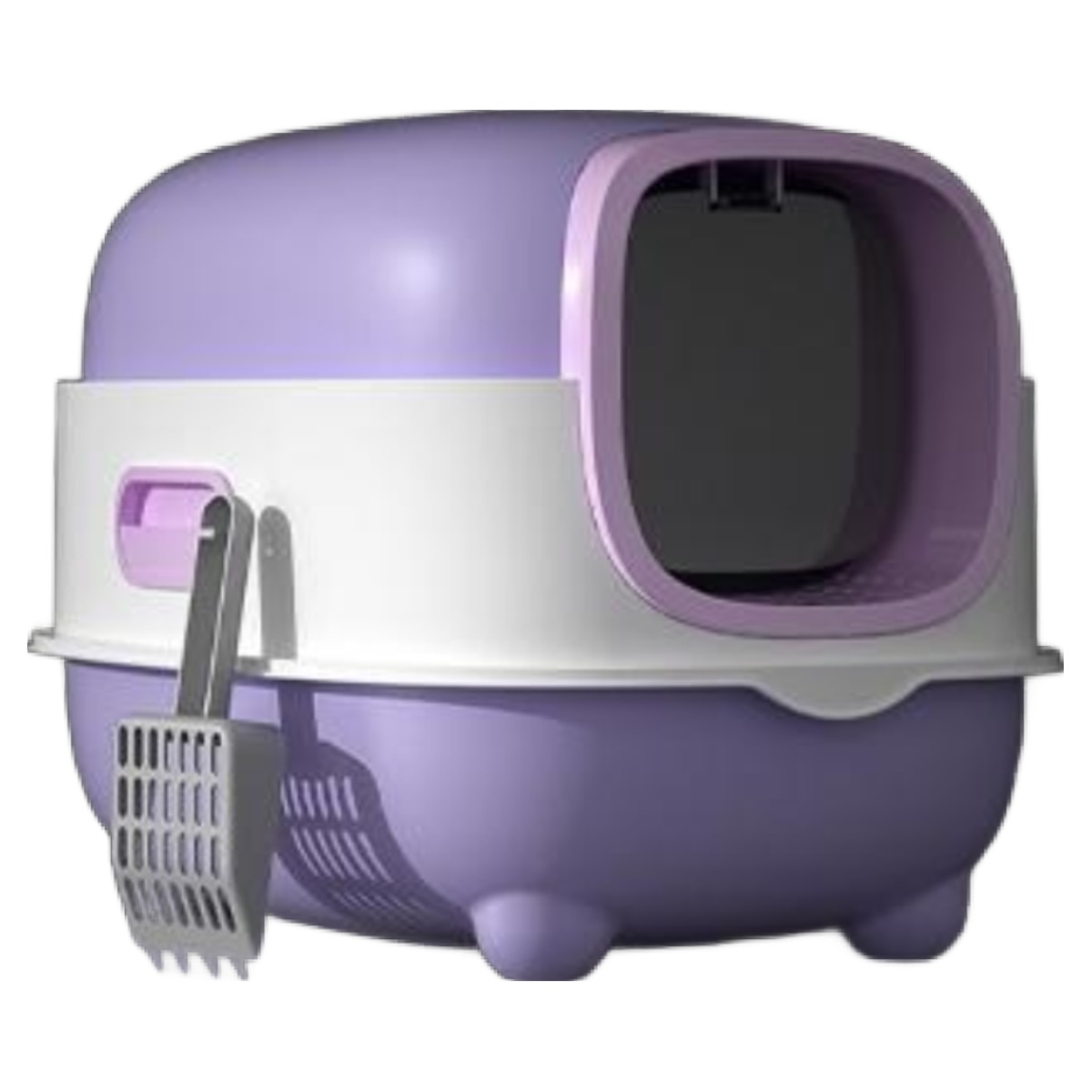 고양이 자동화장실 후드형 향균 특대형 퍼플, 퍼플, 1개 37,900원