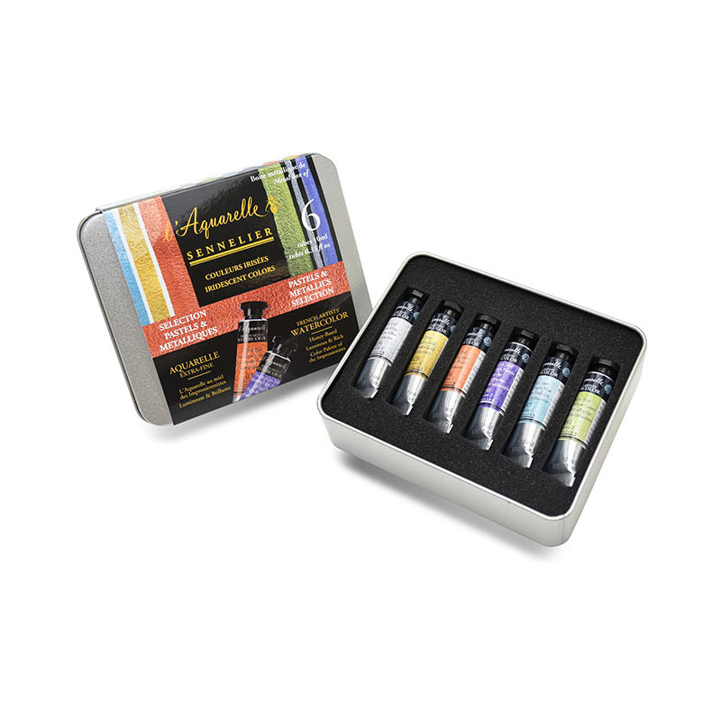 시넬리에 전문가용 최고급 수채화 물감 6색 B세트 78,460원