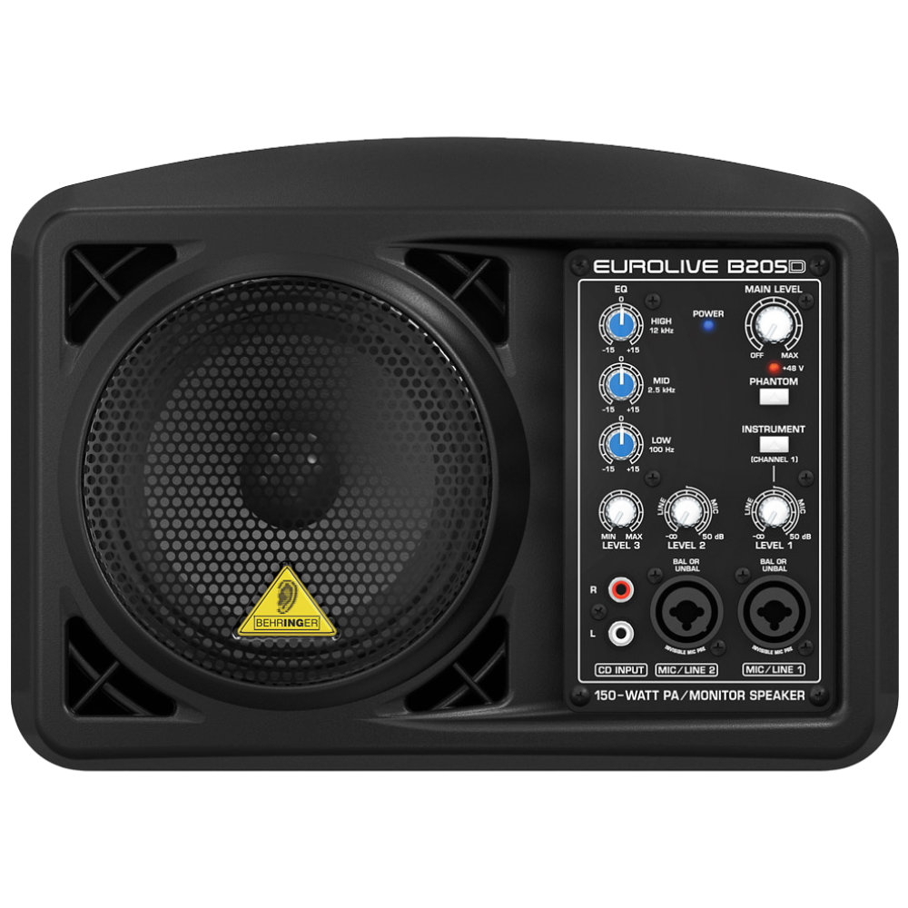BEHRINGER B205D / B-205D / B 205 D / 베링거 / 소형 이동식 앰프 / 앰프내장 / 액티브스피커 / 행사용 이동형 이동식 앰프 / B205 D / 정품 446,910원