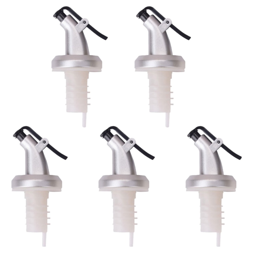 리온하임 실리콘 푸어러 오일 양념 소스 원터치 마개, 화이트, 5개 5,800원