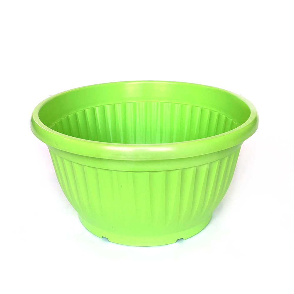 플라스틱화분 원형분(연두)중 분갈이흙 화분 플분, 1개 4,370원