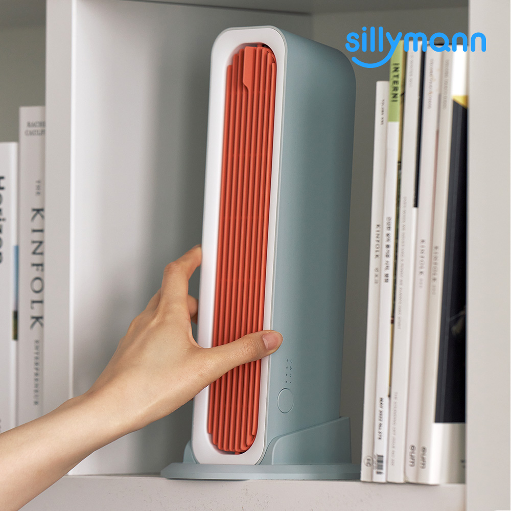 실리만 데스크 미니팬 무선 탁상용 선풍기, 트로피컬오렌지(SE-LDF24015) 49,790원