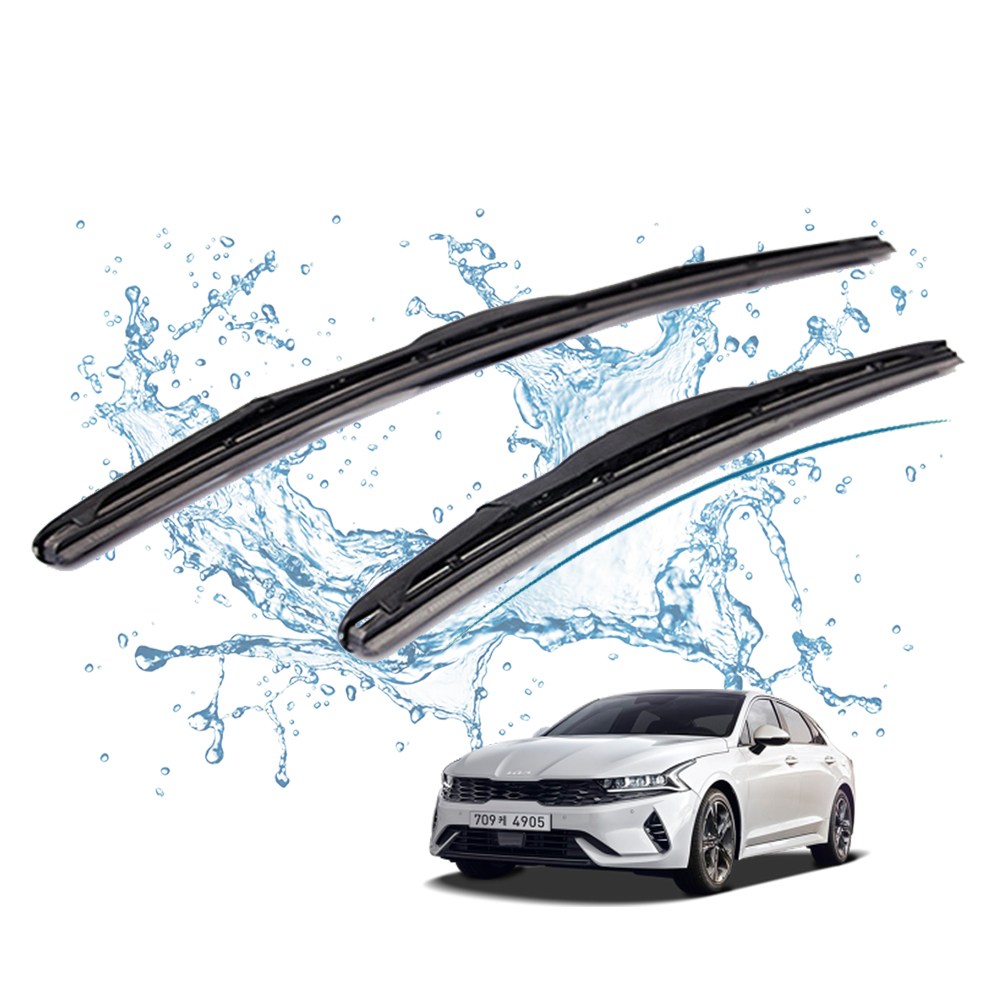 K5DL3와이퍼 하이브리드 순정형 1세트 발수코팅 윈도우브러쉬 650mm 400mm 12,500원