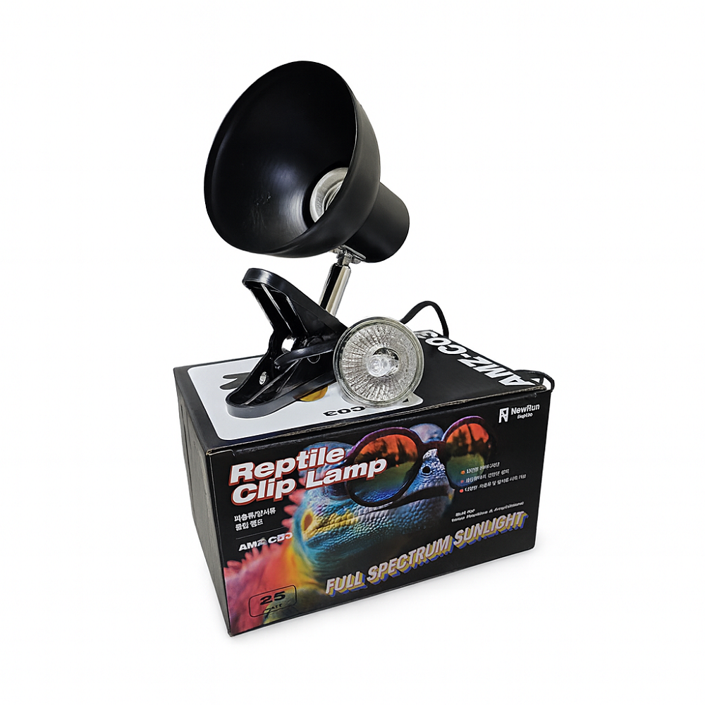 NRC 파충류 나팔집게소켓 C03 UVB UVA램프포함 16,500원