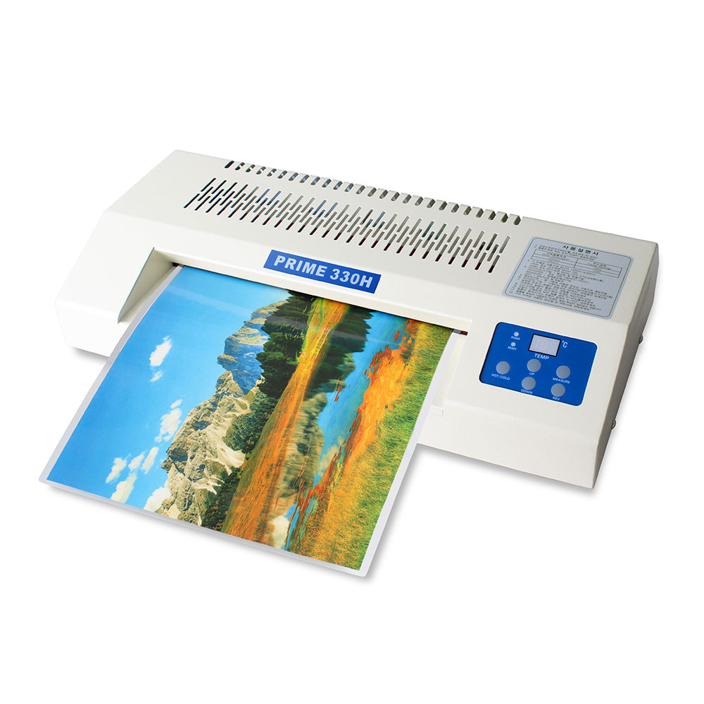 로드메일코리아 고급형 6롤러 A3 국산 코팅기 PRIME 330H 코팅기계+A4 코팅지 100매 389,000원