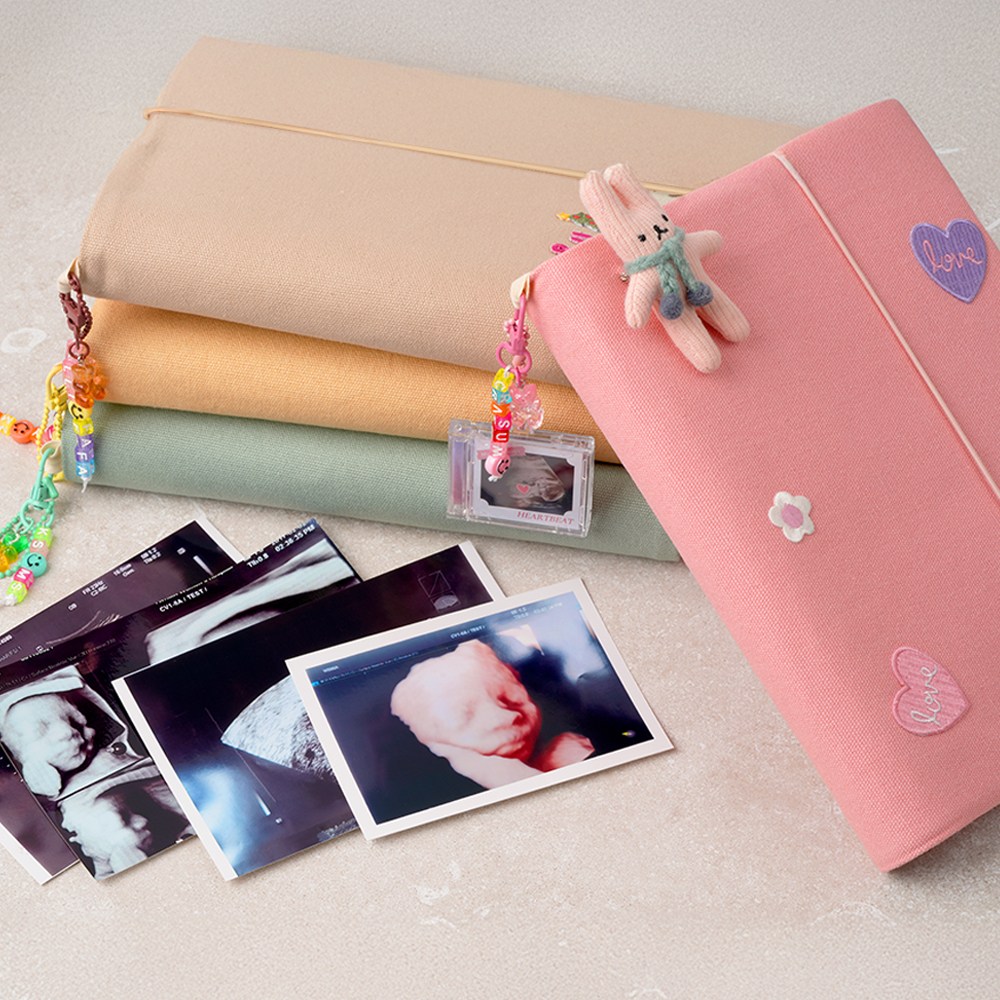 패브릭 초음파앨범 6공바인더 접착식 사진앨범 4컬러, 민트밀크 only 앨범 16,800원