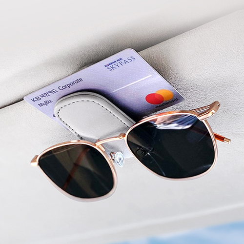 모두달라 차량용 다용도 안경 수납 클립, 그레이, 1개 11,800원