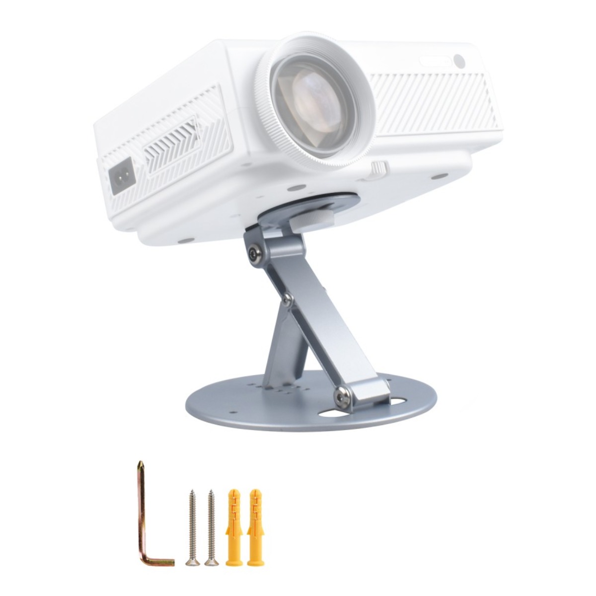 Salange 미니 빔프로젝 터거치대 하중 천장과 호환 가능 데스크탑 프로젝터 브래킷 1/4 범용 나사 구멍 5KG 내 조정 가능한 설치 이동식 브래킷 다중 각도 조정 삼각대 24,990원