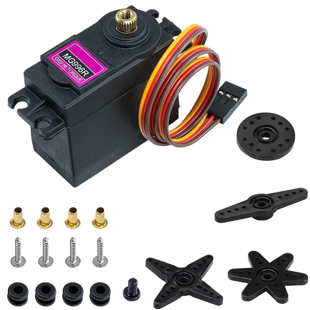 180도 회전 MG996R 서보모터 아두이노 호환, 1세트, 검은색/Black 7,980원