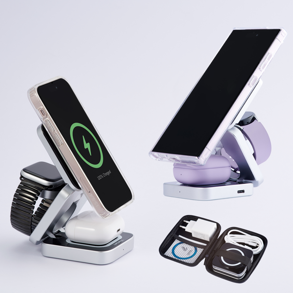 폴리폴 갤럭시 3in1 맥세이프 무선충전기 워치8 z플립7 폴드7 32,800원