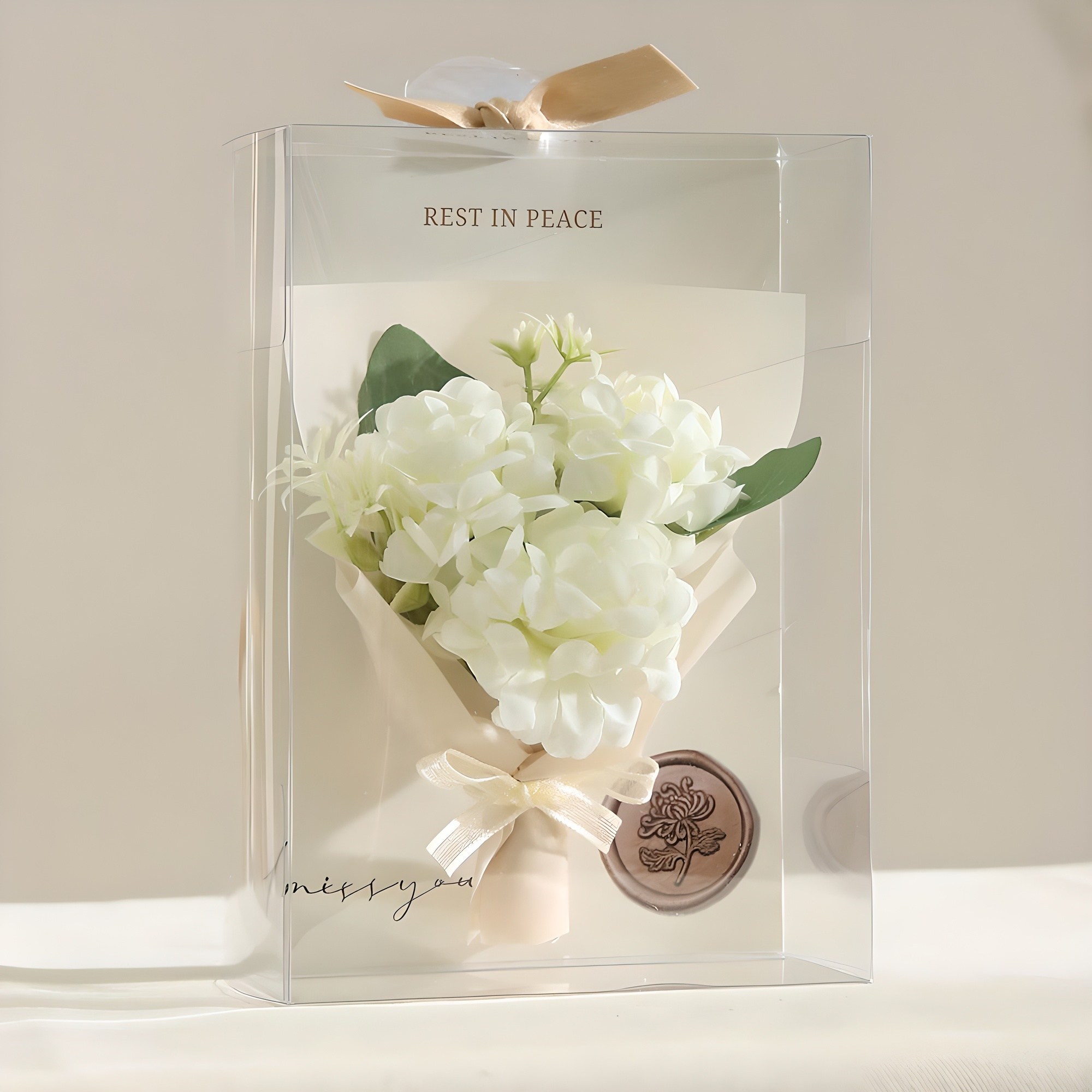 뷰티풀데코센스 조화 파스텔 퐁퐁 납골당 성묘 미니 꽃다발 7,400원