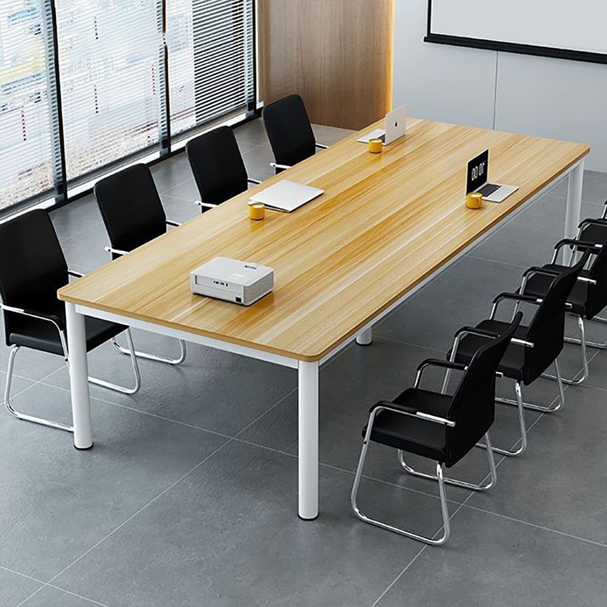 오피스 회의실 사각 넓은 책상 회사 사무용 회의용 테이블 219,600원