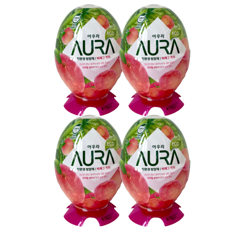아우라 ECO 친환경 빅에그 방향제 440ml 피치, 440ml, 4개 38,800원