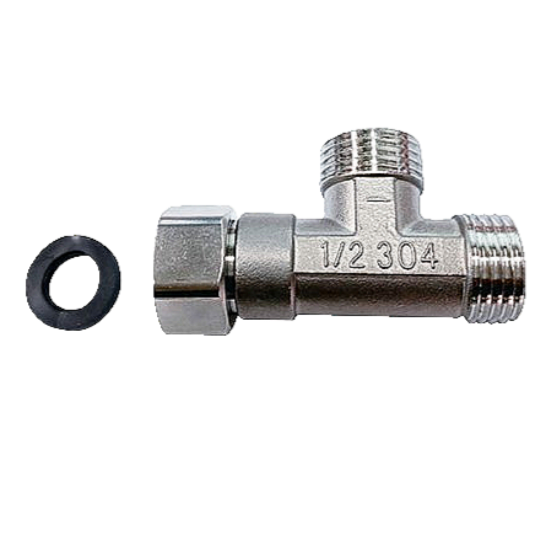 304 스텐 비데 T밸브 티 밸브 15A 6,200원