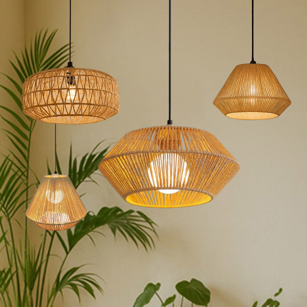 알라딘라이팅 라탄등 라탄 펜던트조명 스 1등 4types 카페 인테리어 식탁조명 56,900원