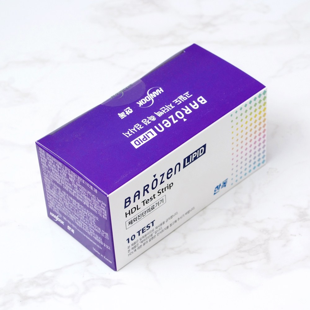 한독 바로잰 총콜레스테롤 중성지방 HDL LDL 검사시험지, 2개 49,310원