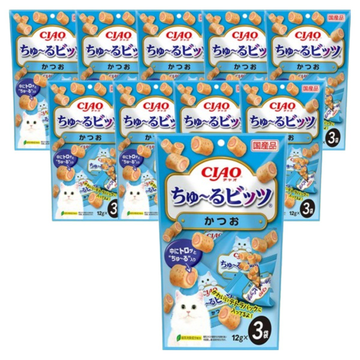 이나바 챠오 츄르비츠 (12gx3)고양이간식, 가다랑어, 36g, 10개 22,090원