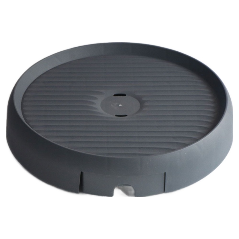 네이처안 숨은바퀴 저수형 화분트레이 이동식 화분받침대 원형, 다크그레이, 1개 12,400원