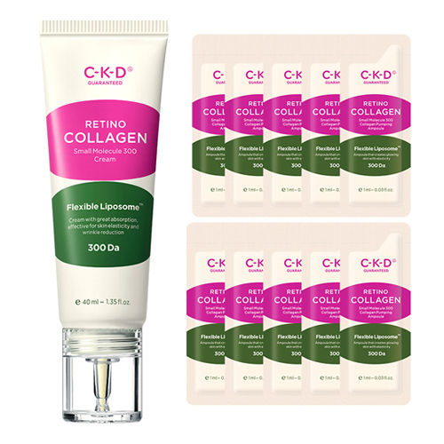 씨케이디 레티노 콜라겐 저분자 300 젤 크림 40ml + 앰플 10ml 16,970원