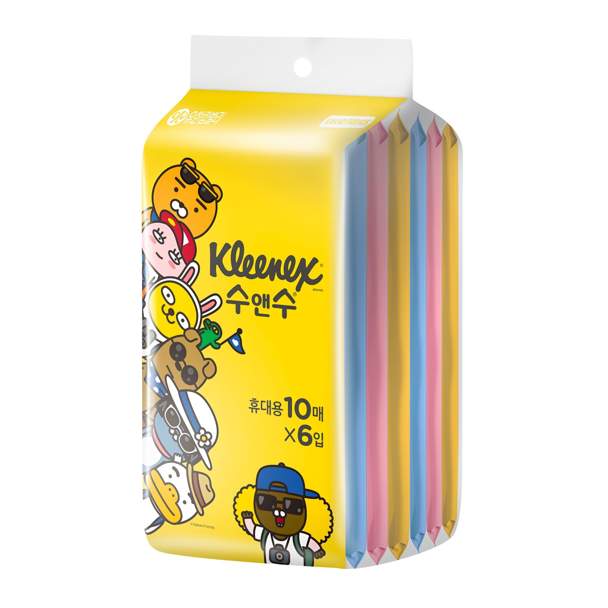 크리넥스 수앤수 실키소프트 오리지널 카카오 물티슈 휴대형 3,900원