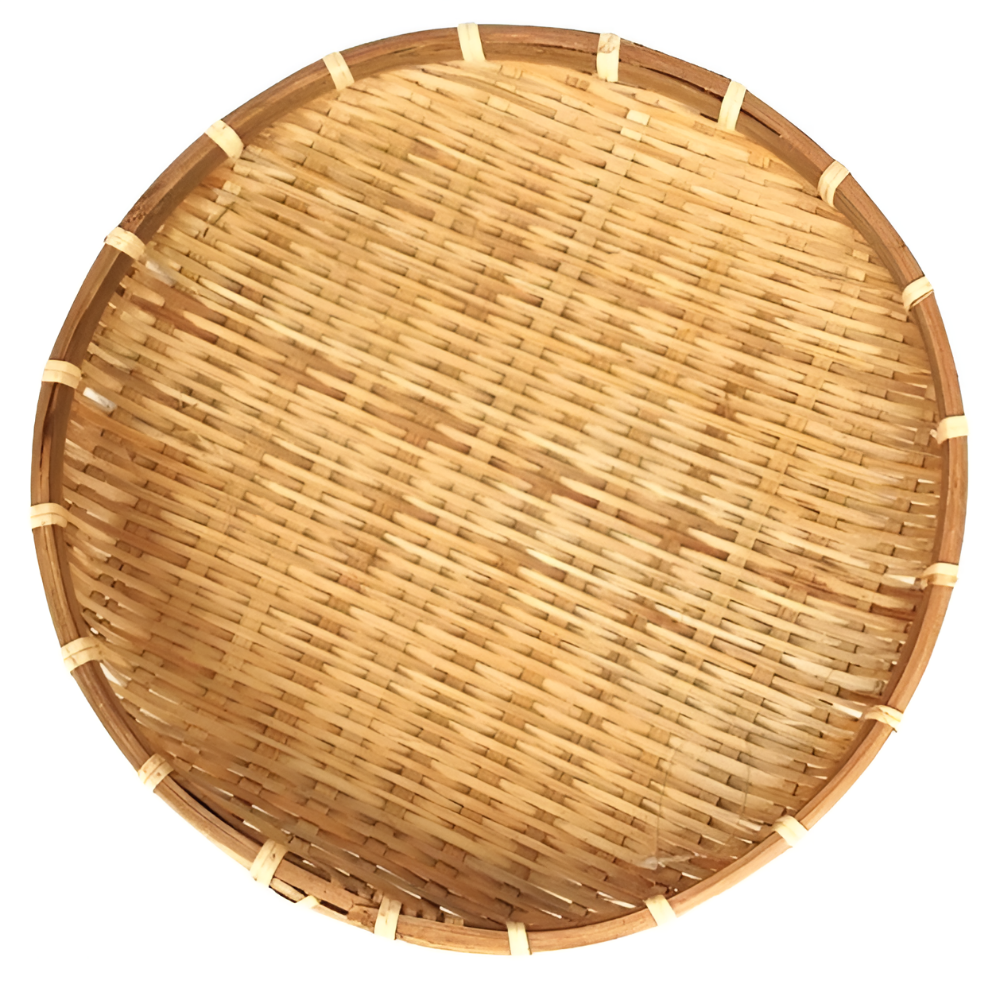 1+1 레이지데이즈 대나무 채반 소쿠리 다용도 천연 원형 바구니 25-34cm 23,800원