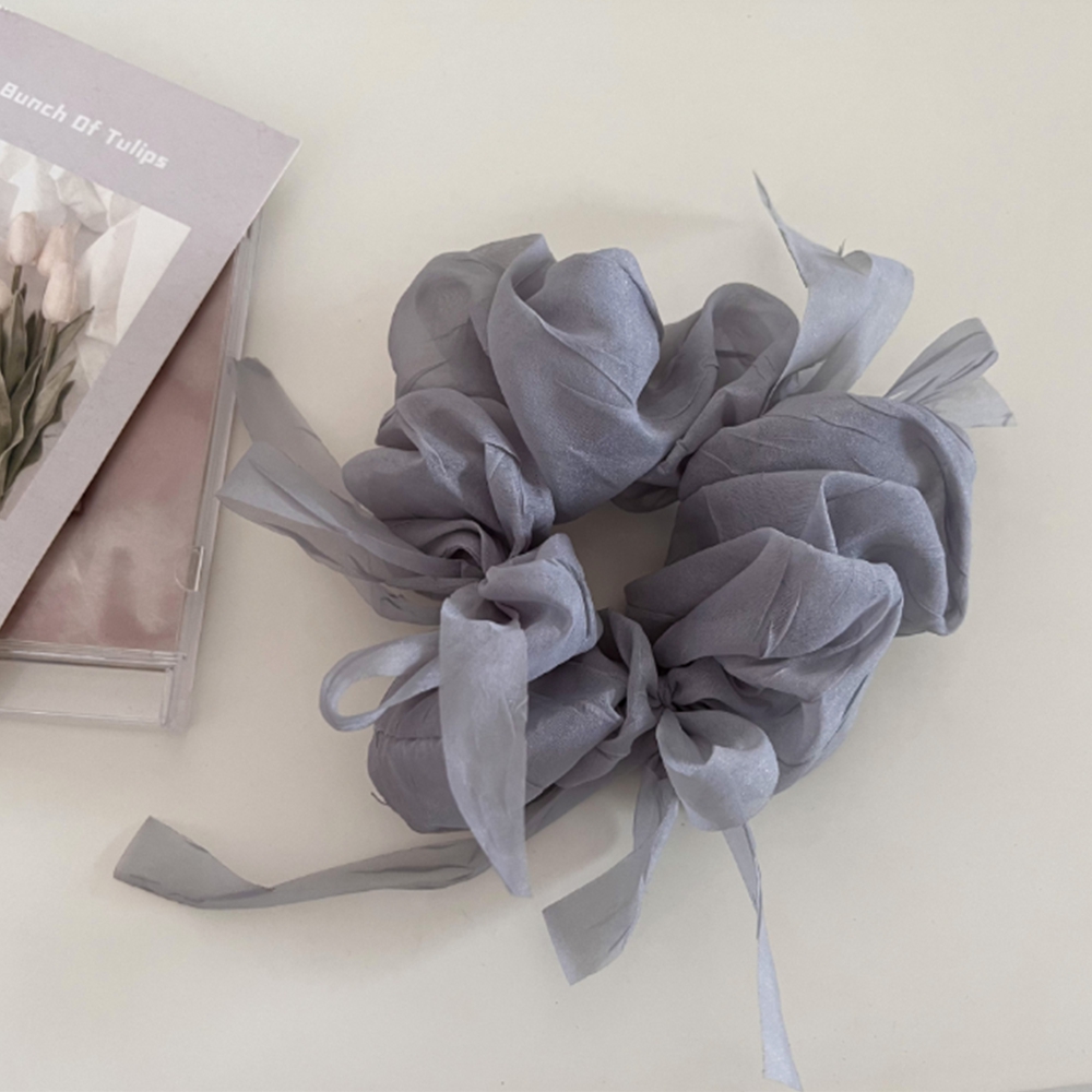 하우매니 메쉬 리본 곱창머리끈 5,900원