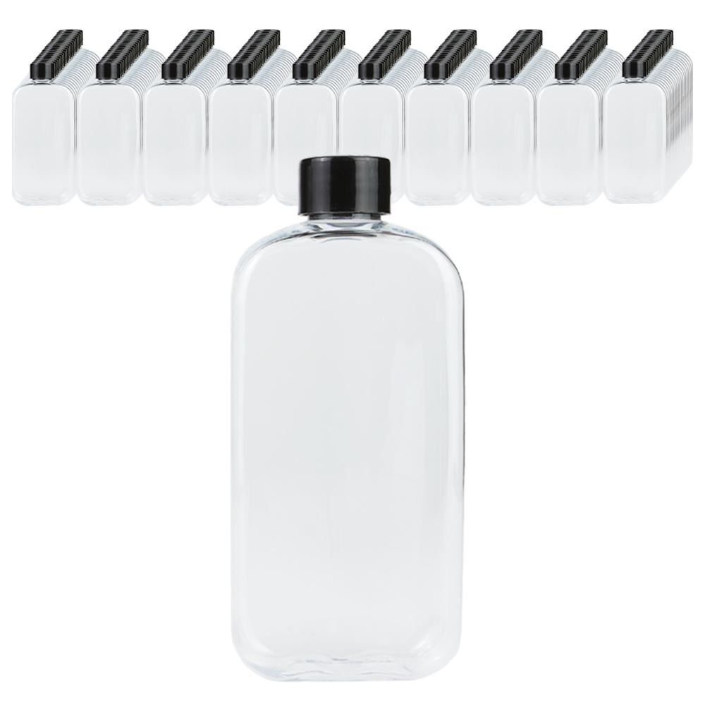 가인글로벌 납작페트300 페트병 + 블랙(플라스틱캡) 음료 페트용기, 200개, 300ml 115,000원