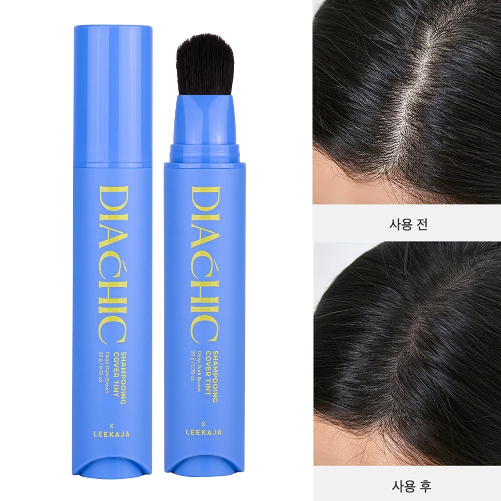이가자헤어비스 디아쉬끄 샴푸잉 커버 틴트 두피타투 새치커버 헤어틴트, 1개, 다크브라운 18,800원