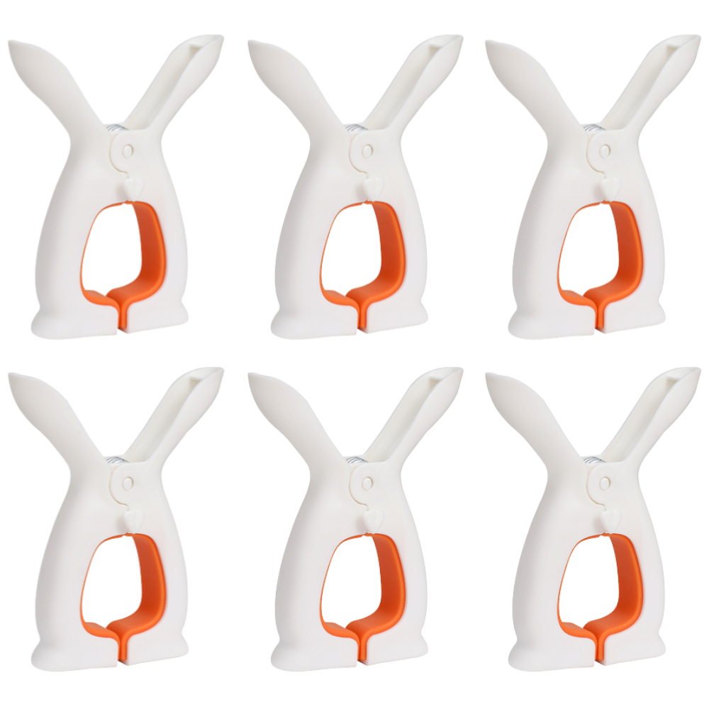 해피제이 초강력 디자인 빨래집게 중형, 오렌지, 6개 7,900원