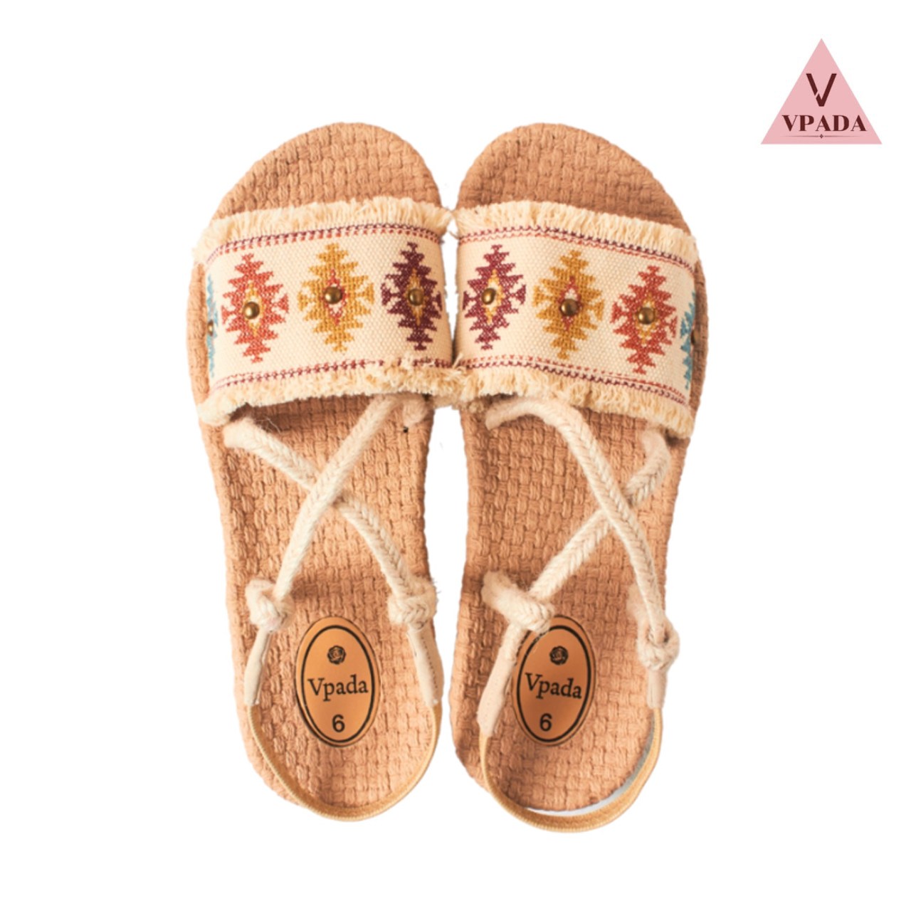 VPADA 발편한 핸드메이드 슬리퍼 데일리 바캉스 수제 여성 샌들 58,000원