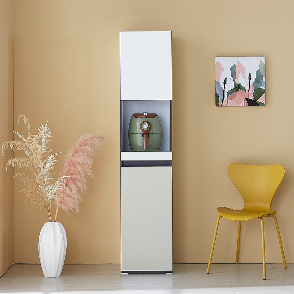 미자크 리버스 밥솥틈새수납장 1853 / 비스포크 주방수납장 부엌 수납장 속깊은 키큰 장 냉장고 옆 250 300 350 400 149,900원