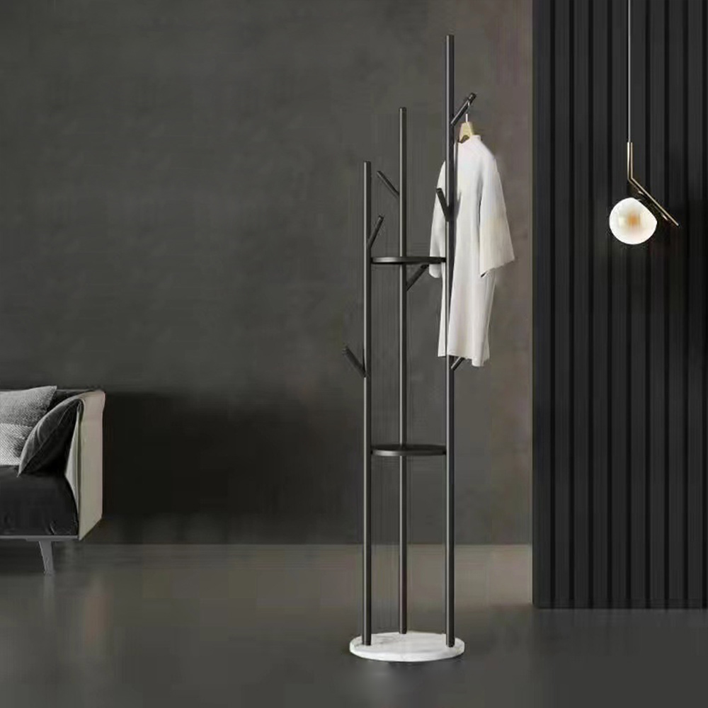 라온프리 튼튼한 원형 스탠드 옷걸이 행거, 블랙 32,250원