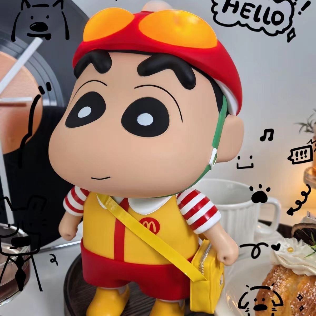 FATTYS 교복/맥도날드 짱구 대형피규어 대형 무드등 탁상 장식품 선물 26,900원