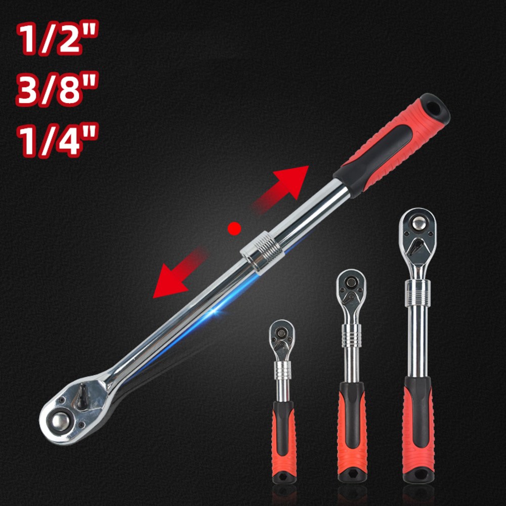 에어컨토크렌치 고정밀 토크렌치 자전거토크렌치 정비 자동차 수리 기계설비 수공구 다기능토크렌치 조절식 슬리브 톱니바퀴 렌치 1/2"3/8"1/4"유연성 큰 토크 72인치 Cr-v 빠 36,870원