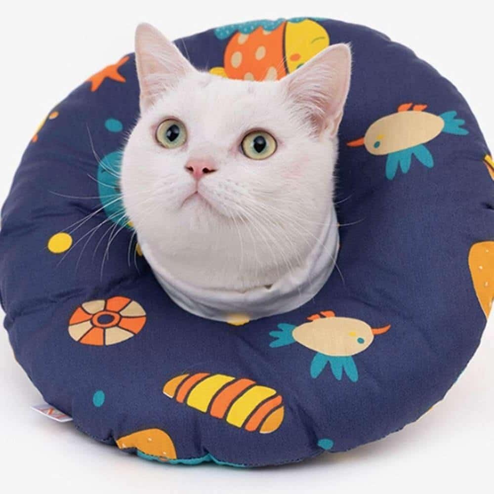 반려동물 넥카라 핥기방지 목보호대 고양이 강아지 목쿠션 10,510원