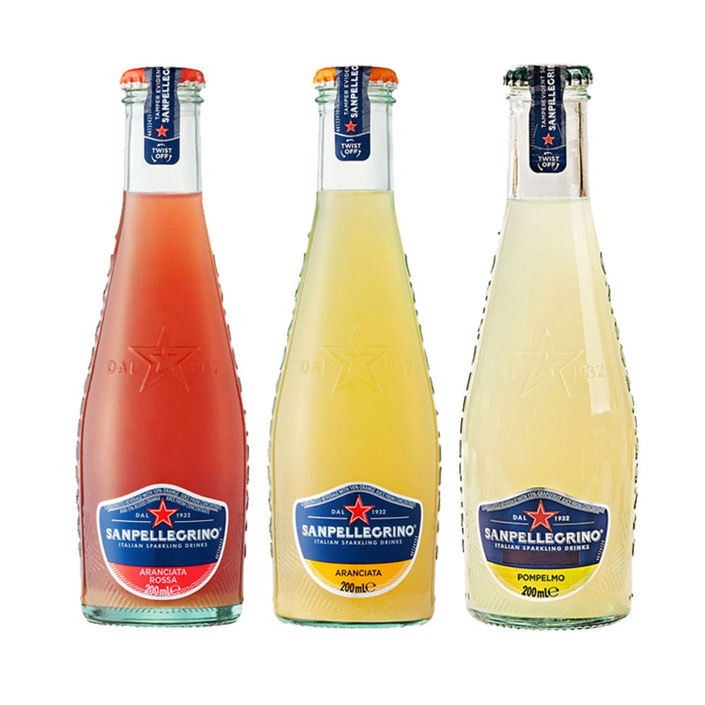 산펠레그리노 3종 혼합(로싸 아란시아타 폼펠모) 200mlx12병, 200ml, 12병 27,900원