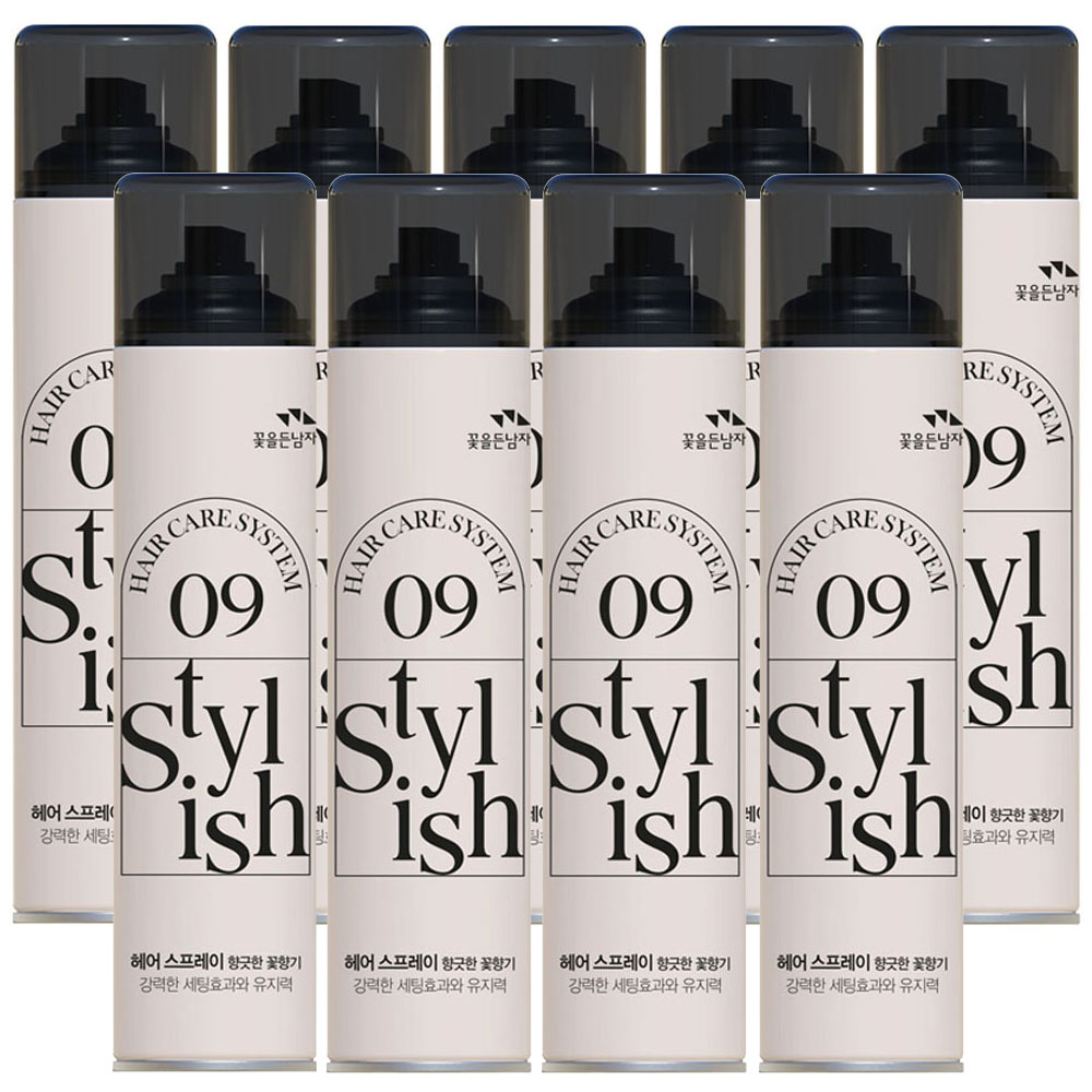 꽃남 헤어케어시스템 헤어스프레이300ml 향긋한 꽃향기 renewal 34,500원