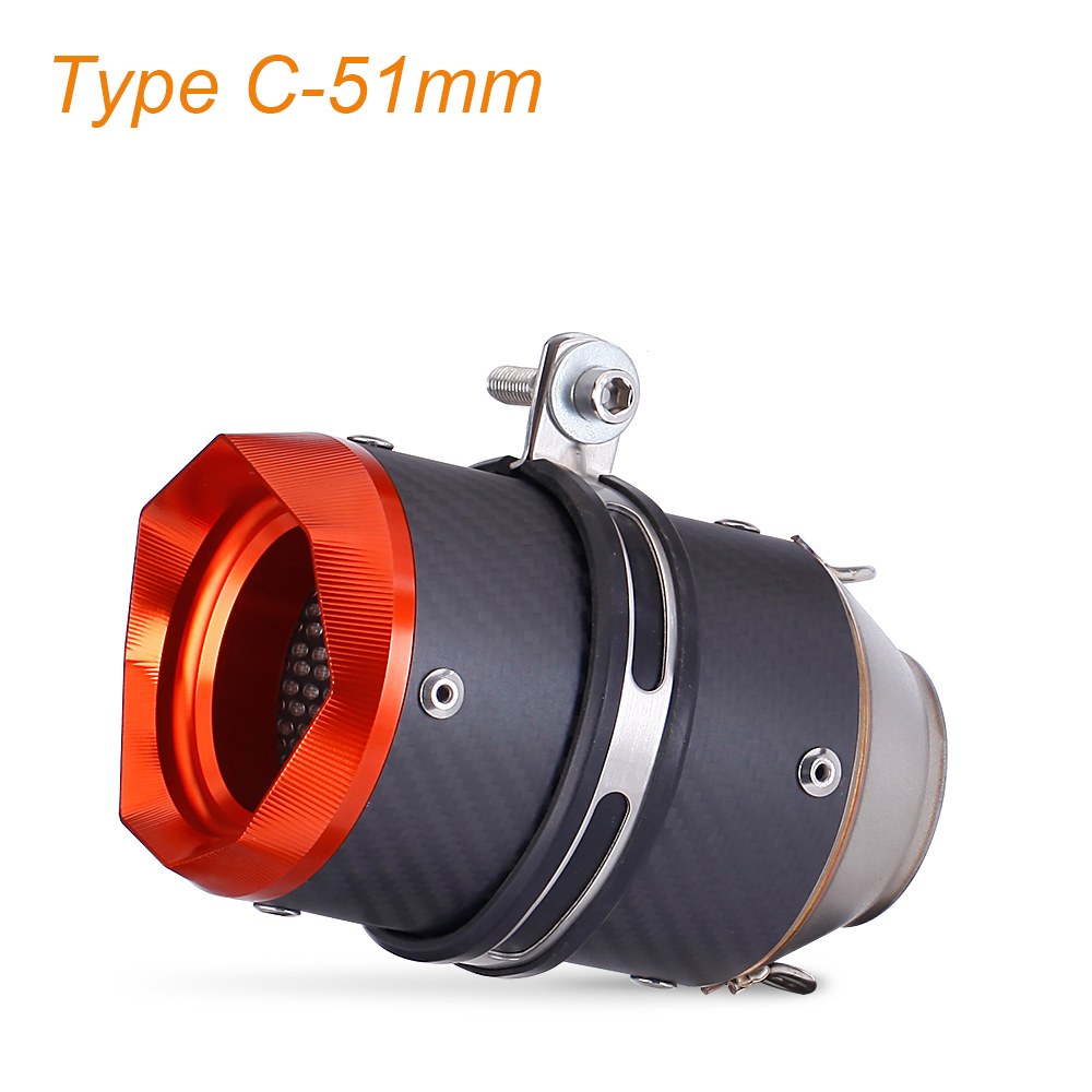 DS-A4 Z900 FZ6 배기 S1000XR GP 51MM 섬유 슬립 탄소 RC390 용 머플러의 탈출 CNC 오토바이 범용 56,200원