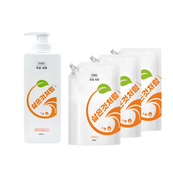 보다조은 삶은것처럼 주방 세제 시즌3 본품 1ea + 리필 3ea 56,100원