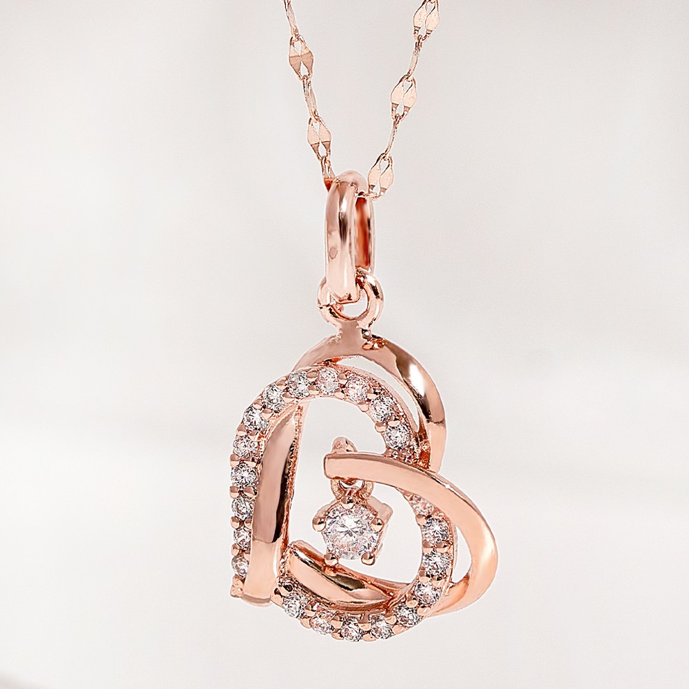 루이델라 14K/18K 체인+도금 펜던트 여성 심플 데일리 하트 카미유 목걸이 219,000원