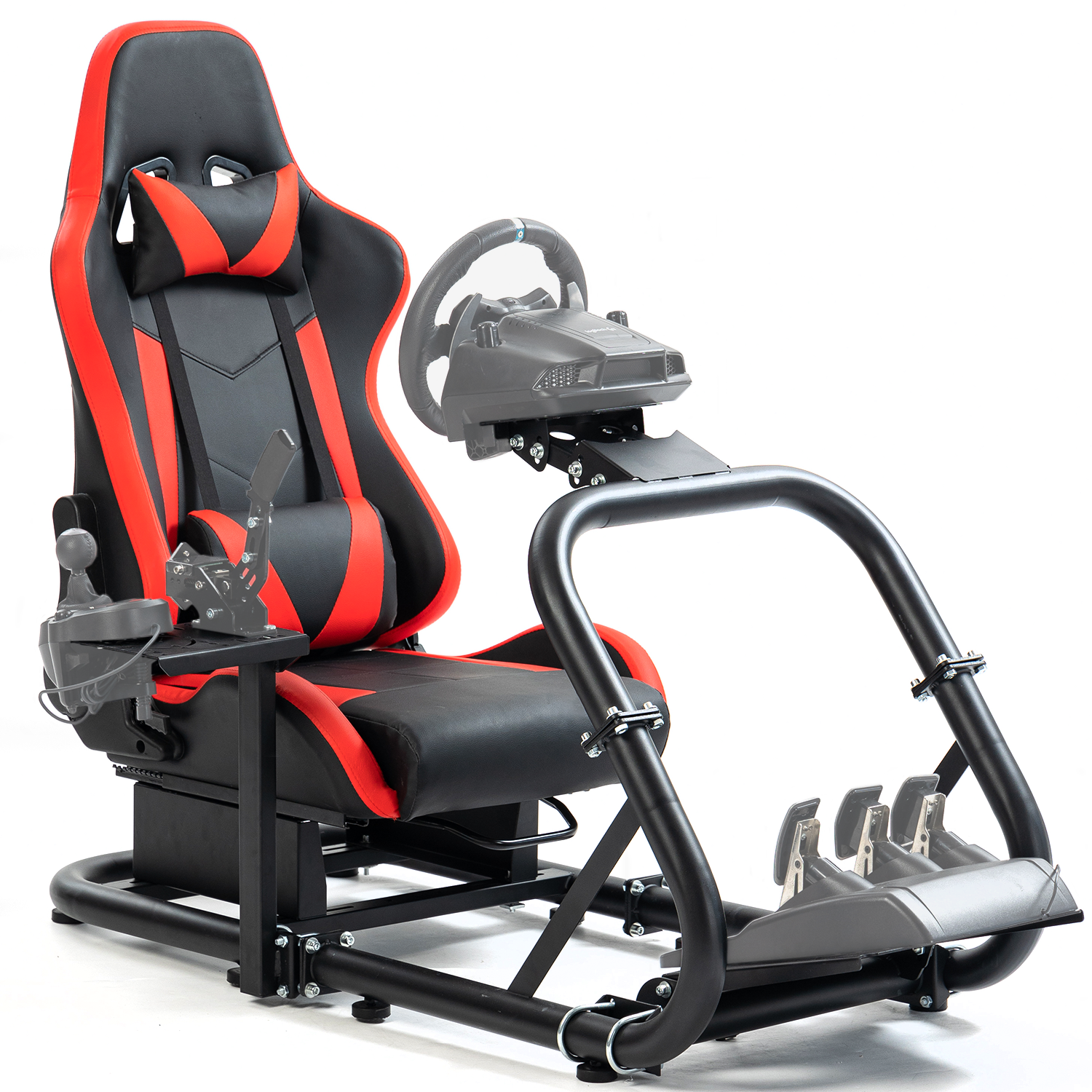 MARADA G29초강력 레이싱 시뮬레이터 코크핏, 시트 호환: Thrustmaster/Logitech/Fanatec G920G923 T300RS, 휠, 페달, 핸드브레이크 미포함 337,900원