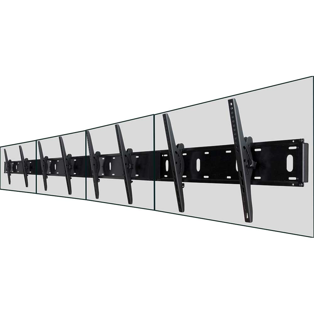 4개 4대 멀티 65인치 티비 모니터 멀티비전 벽걸이 브라켓 벽면 쿼드 거치대 각도형 엘지 삼성 호환 349,990원