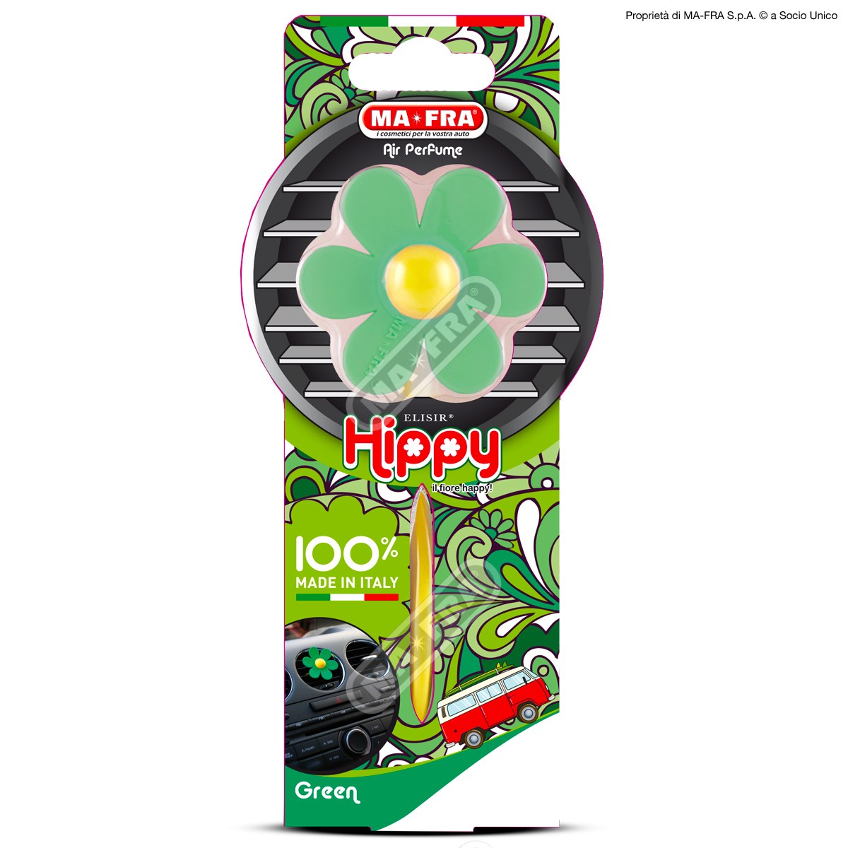 마프라 차량용방향제 - 히피 그린 9,000원