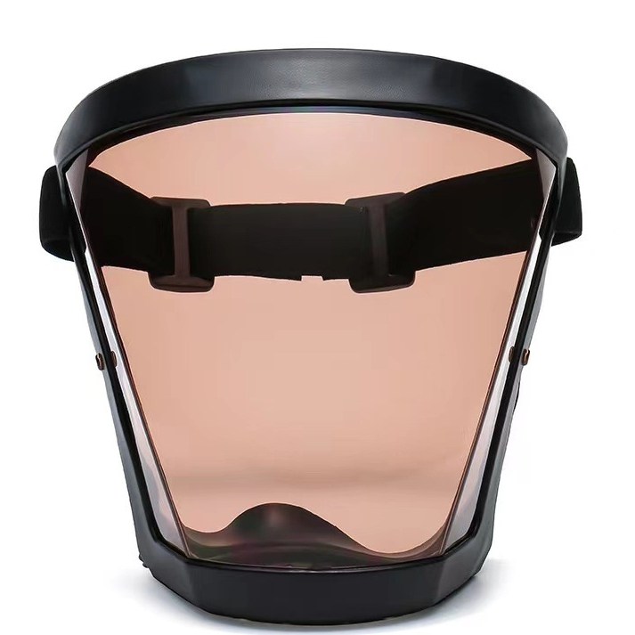 안면보호 작업용고글 눈보호안경 투명 방호마스크, 블랙, 1개 11,900원