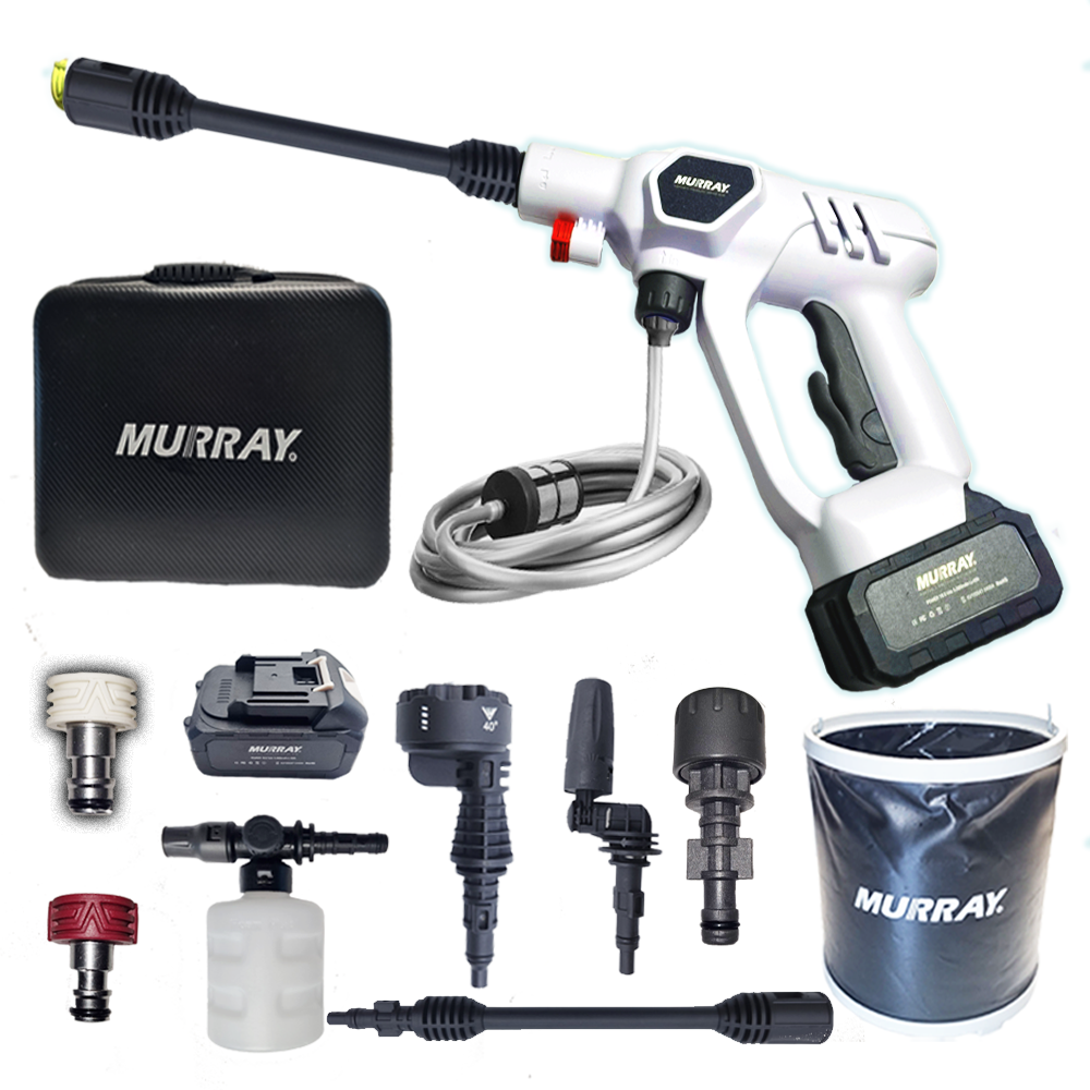 머레이 만능 무선 초고압 세척기 셀프 세차건 초강력 고압 분사기 무선 세차 분무기 WT-GUN 129,000원