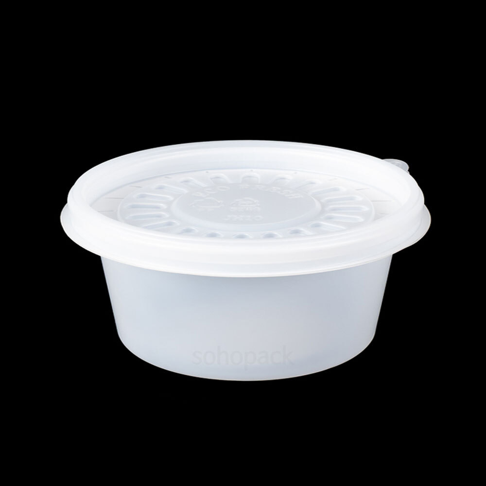 소호팩 원형 반죽용기 JH 120파이 350ml, 1개, 50세트 11,600원